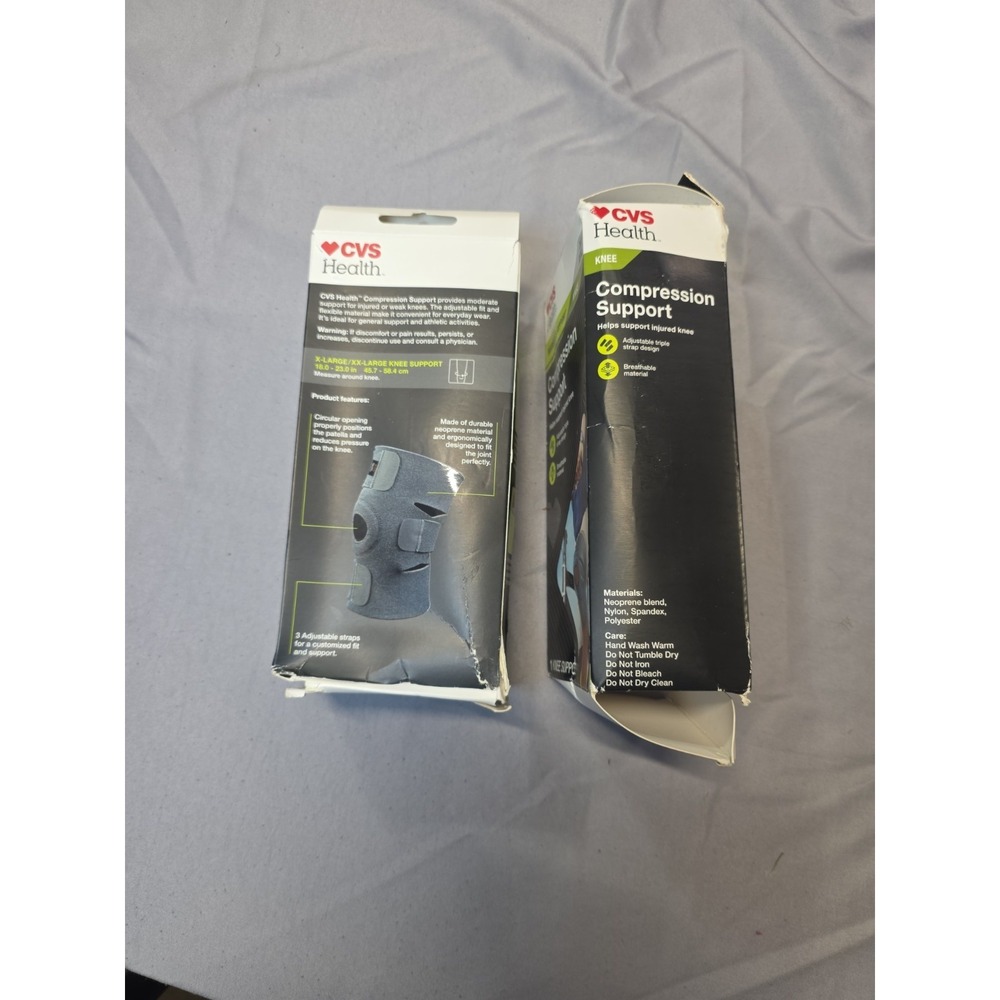 Knee Compression Support - CVS Brand Moderate Support - Size XL/XXL no box - Picture 3 of 5